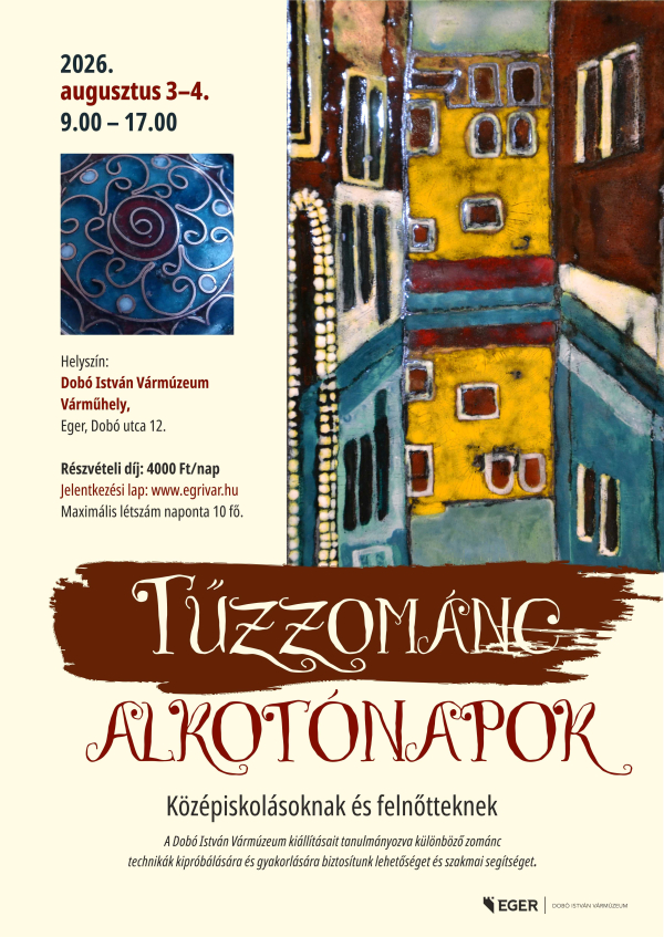 Tűzzománc alkotónapok 2026